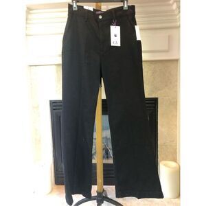Gloria Vanderbilt Women’s Black Flare Straight Jeans Size 10 NWT